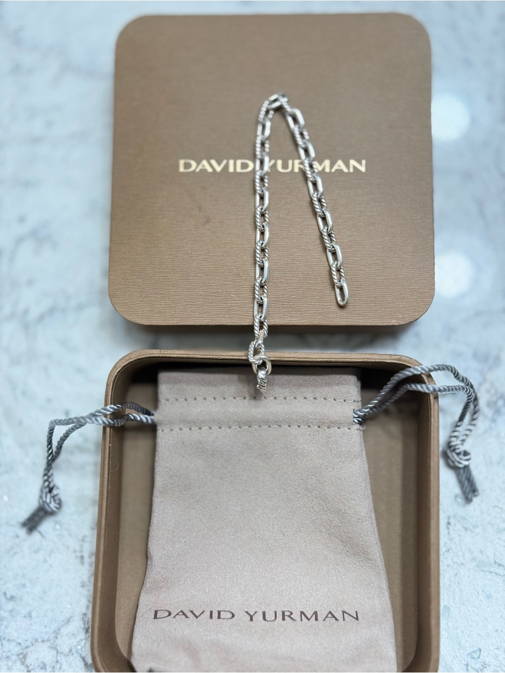 David Yurman Madison Chainlink Bracelet 4mm Medium